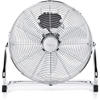 Tristar VE-5885 - Ventilador de suelo con circulador de aire- Metálico- Gris- 50 cm